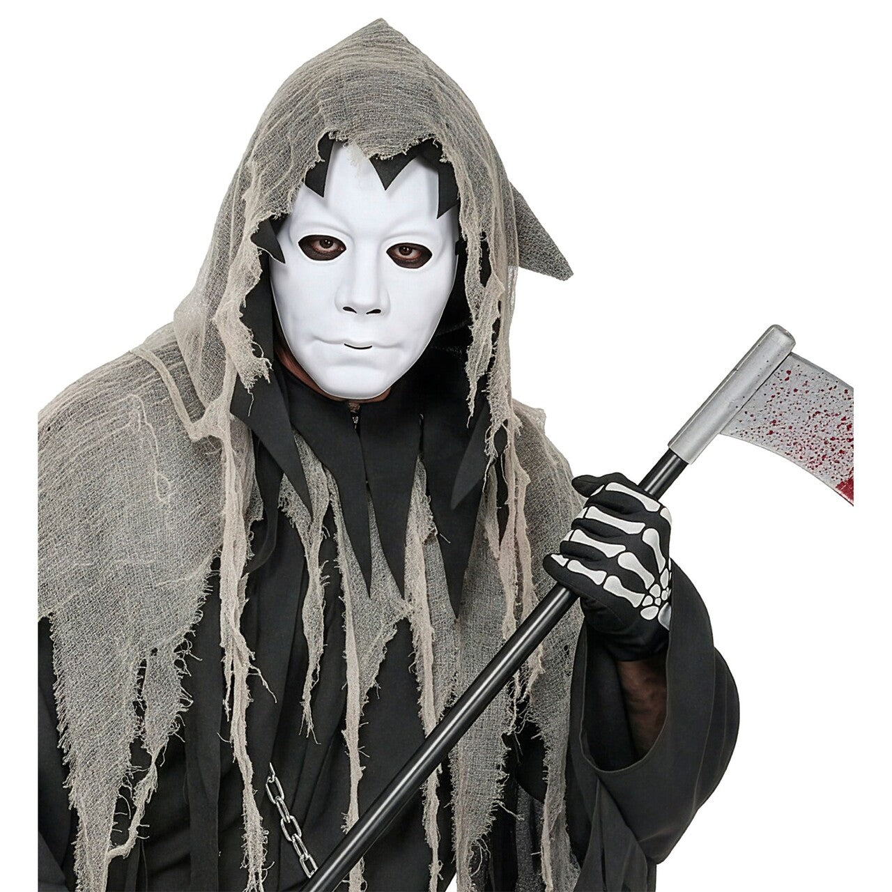 Op deze afbeelding zie je een Accessoires, van het merk Widmann. Masker White Face