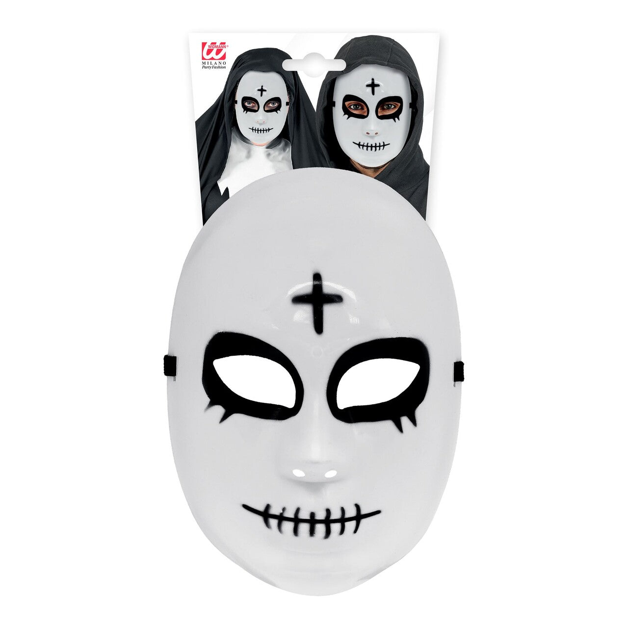 Op deze afbeelding zie je een Accessoires, van het merk Widmann. Masker Satanische Non