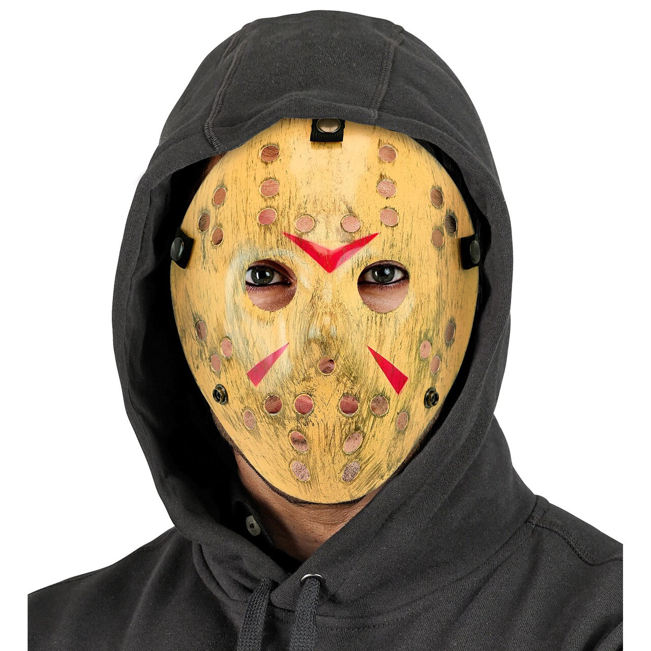 Op deze afbeelding zie je een Accessoires, van het merk Widmann. Murder Hockey Masker