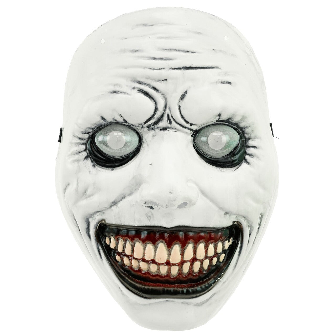 Op deze afbeelding zie je een Accessoires, van het merk Widmann. Masker White Smiling Evil Clown