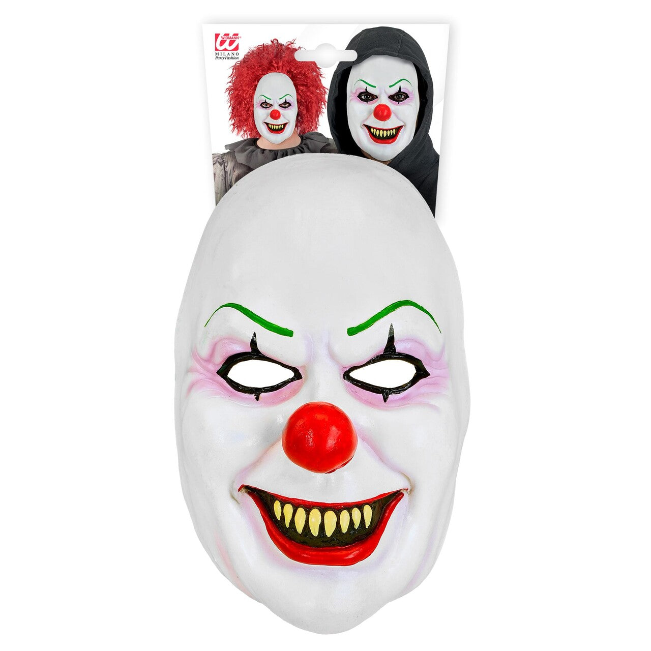 Op deze afbeelding zie je een Accessoires, van het merk Widmann. Masker Laatst Lachende Clown