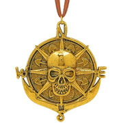 Op deze afbeelding zie je een Accessoires, van het merk Widmann. Piraten Skull Medaillon Ketting