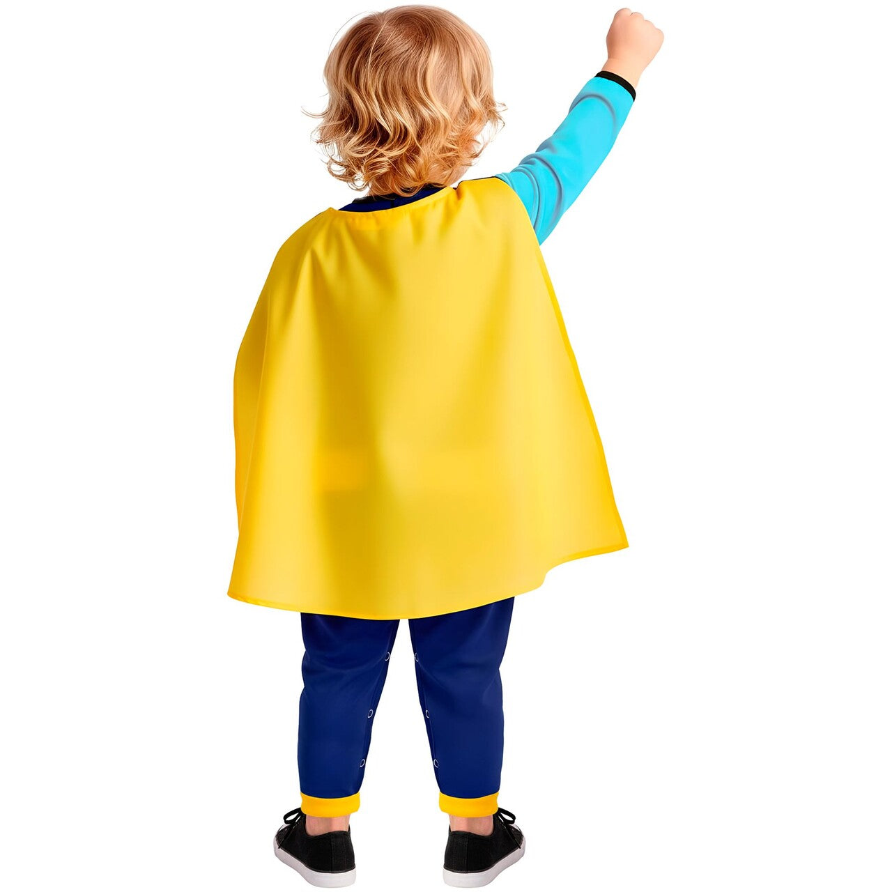 Op deze afbeelding zie je een Kostuums, van het merk Widmann. Superbaby Go! Daddy Hero Jongen Kostuum