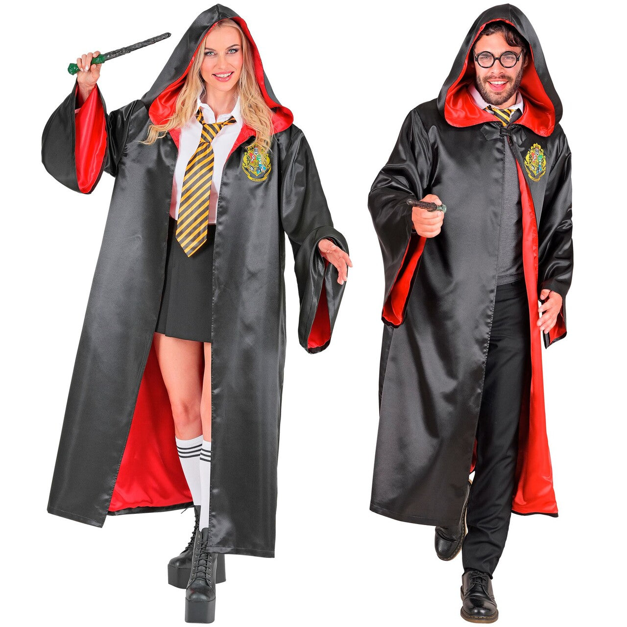 Op deze afbeelding zie je een Kostuums, van het merk Widmann. Toverstudent Unisex