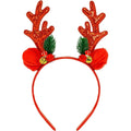 Rood Glitter Rendiergewei