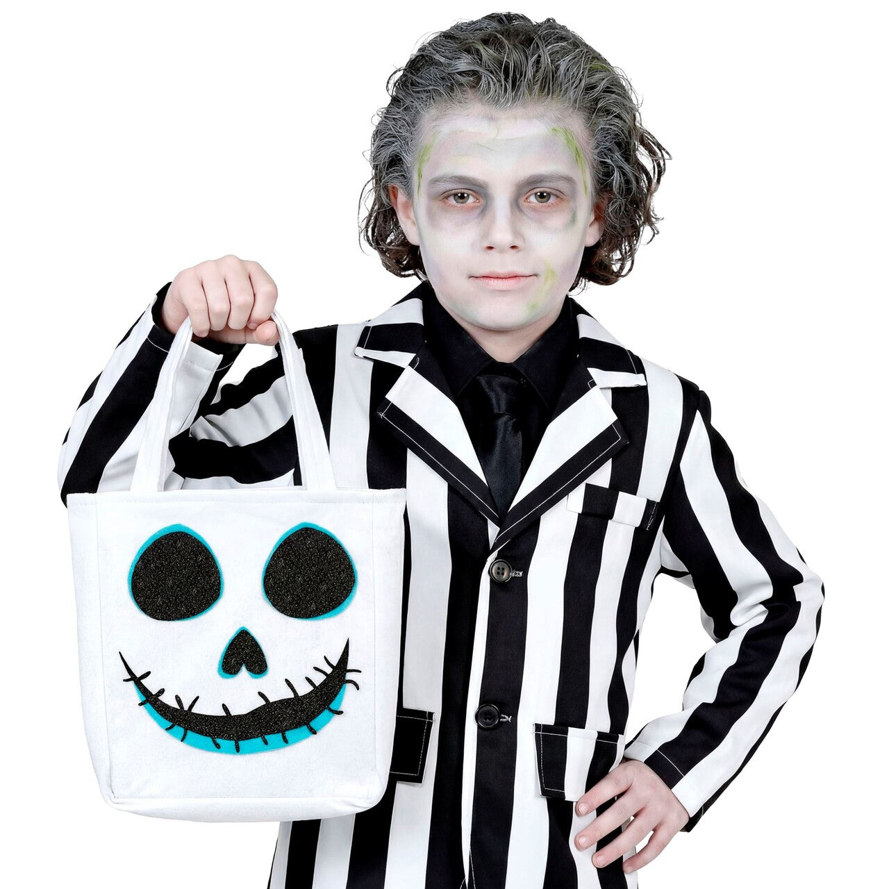 Op deze afbeelding zie je een Accessoires, van het merk Widmann. Trick Or Treat Spook Tas