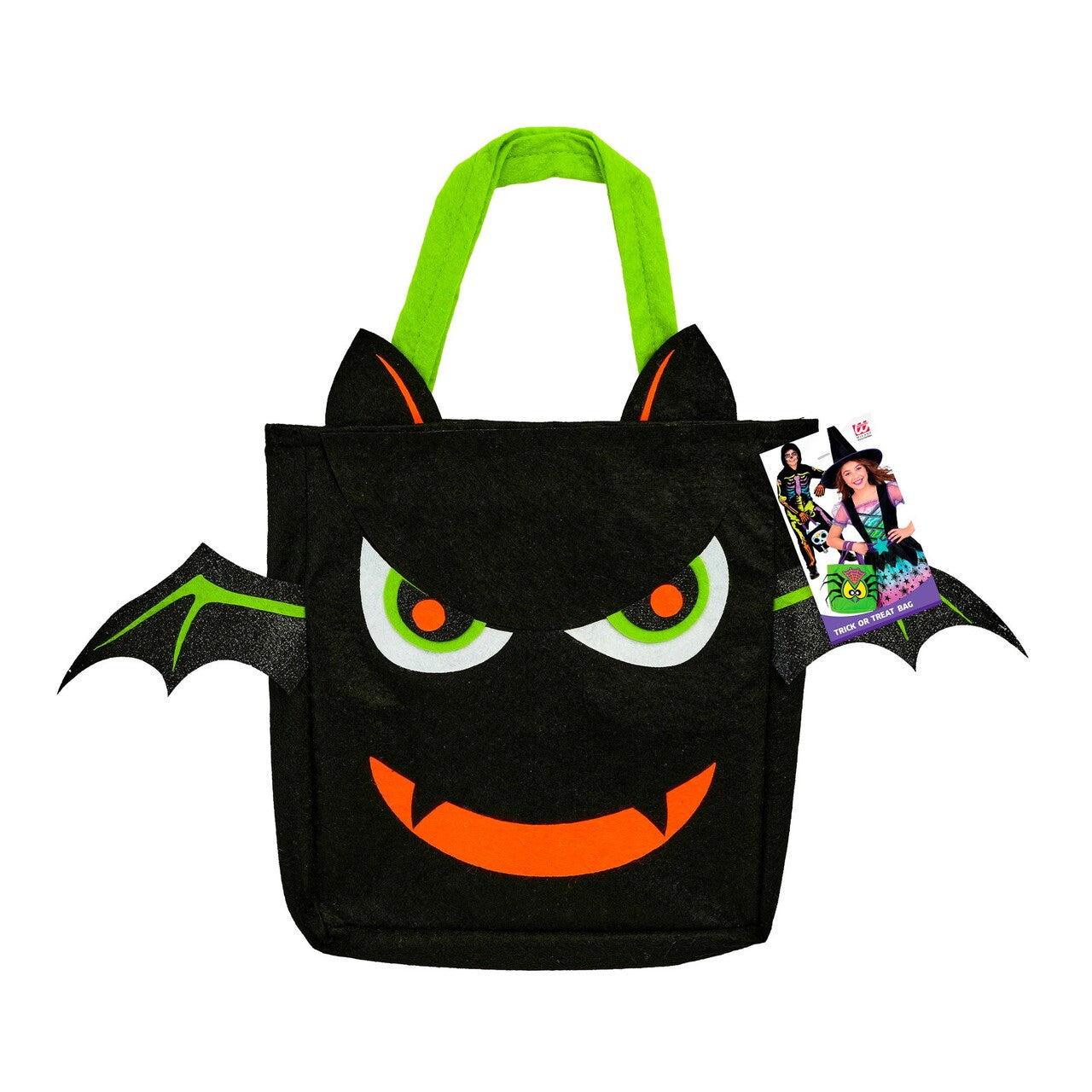 Op deze afbeelding zie je een Accessoires, van het merk Widmann. Trick Or Treat Vleermuis Tas