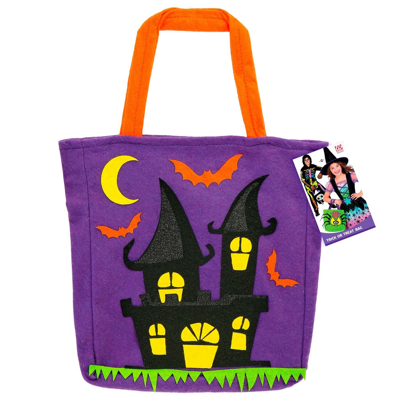 Op deze afbeelding zie je een Accessoires, van het merk Widmann. Trick Or Treat Spookhuis Tas