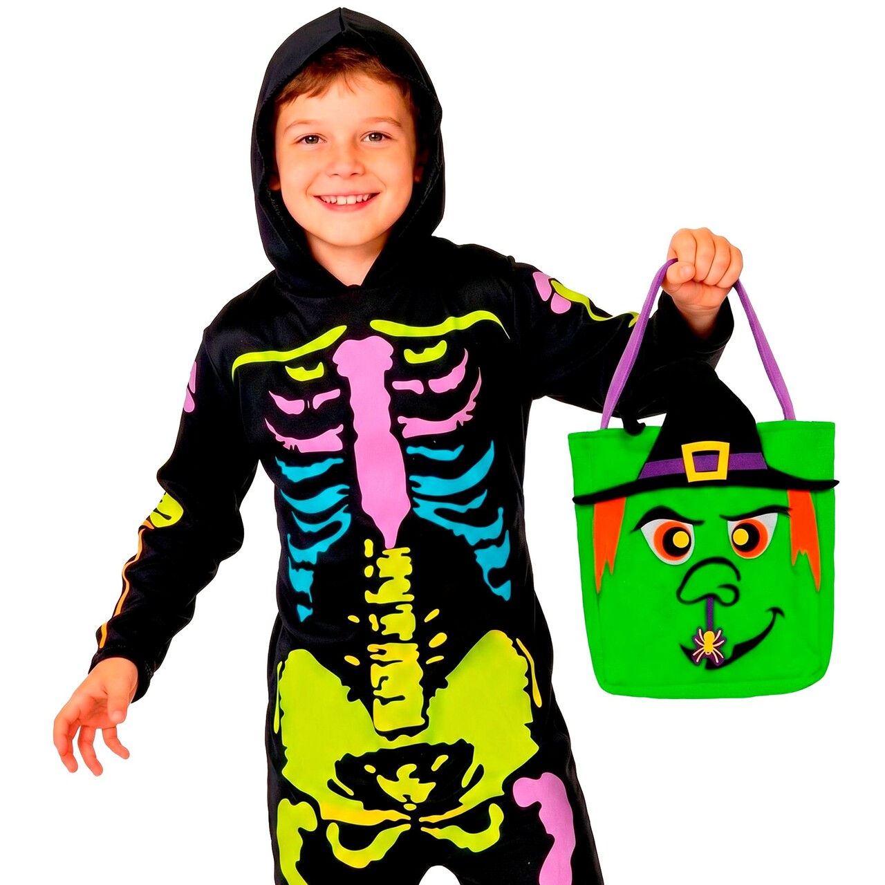 Op deze afbeelding zie je een Accessoires, van het merk Widmann. Trick Or Treat Heksen Tas