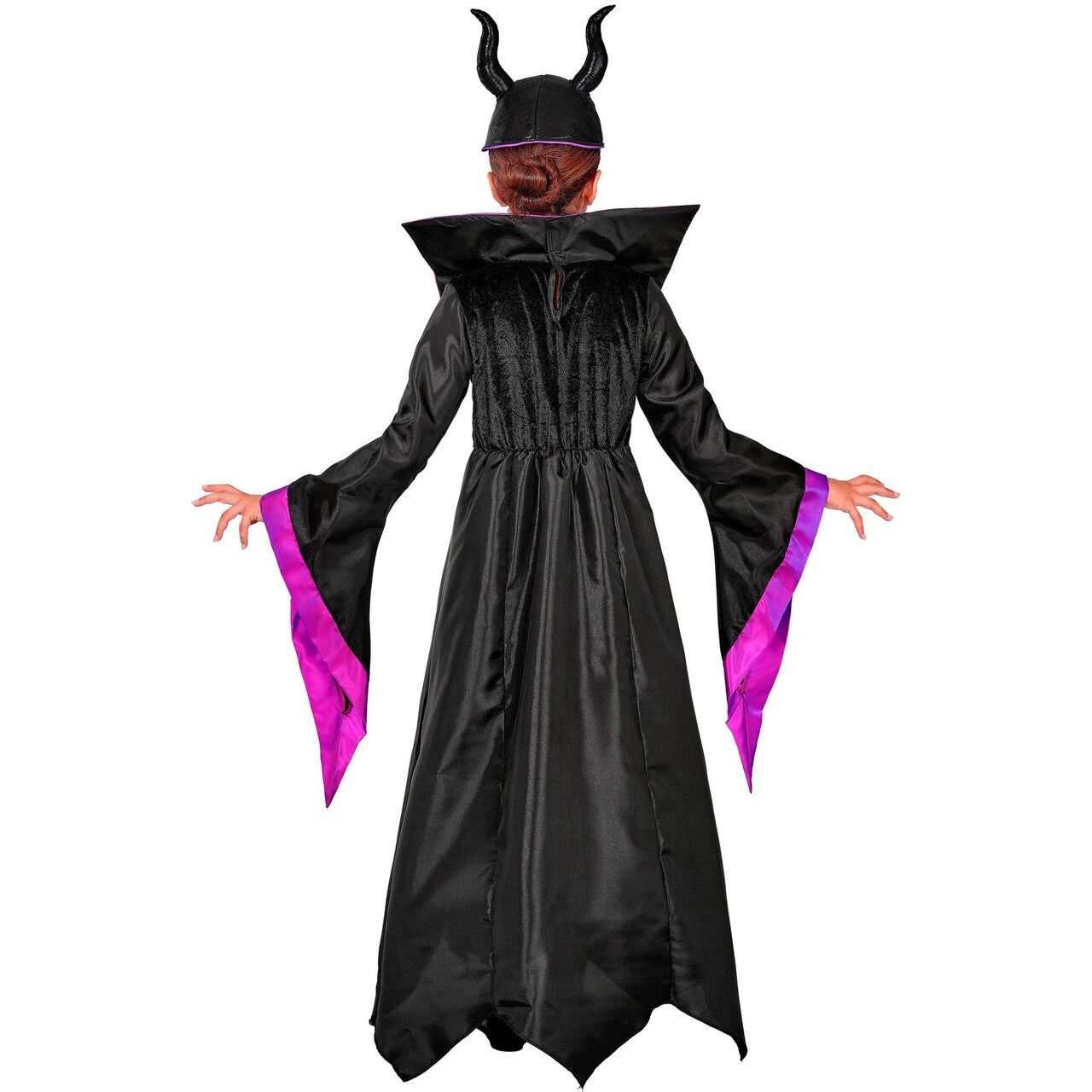 Op deze afbeelding zie je een Kostuums, van het merk Widmann. Malefica De Boze Fee Meisje Kostuum