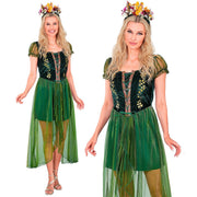Op deze afbeelding zie je een Kostuums, van het merk Widmann. Forest Queen Vrouw Kostuum