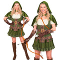 Robin Of Sherwood Vrouw Kostuum