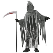 Op deze afbeelding zie je een Kostuums, van het merk Widmann. Foresaken Soul Reaper Kind Kostuum