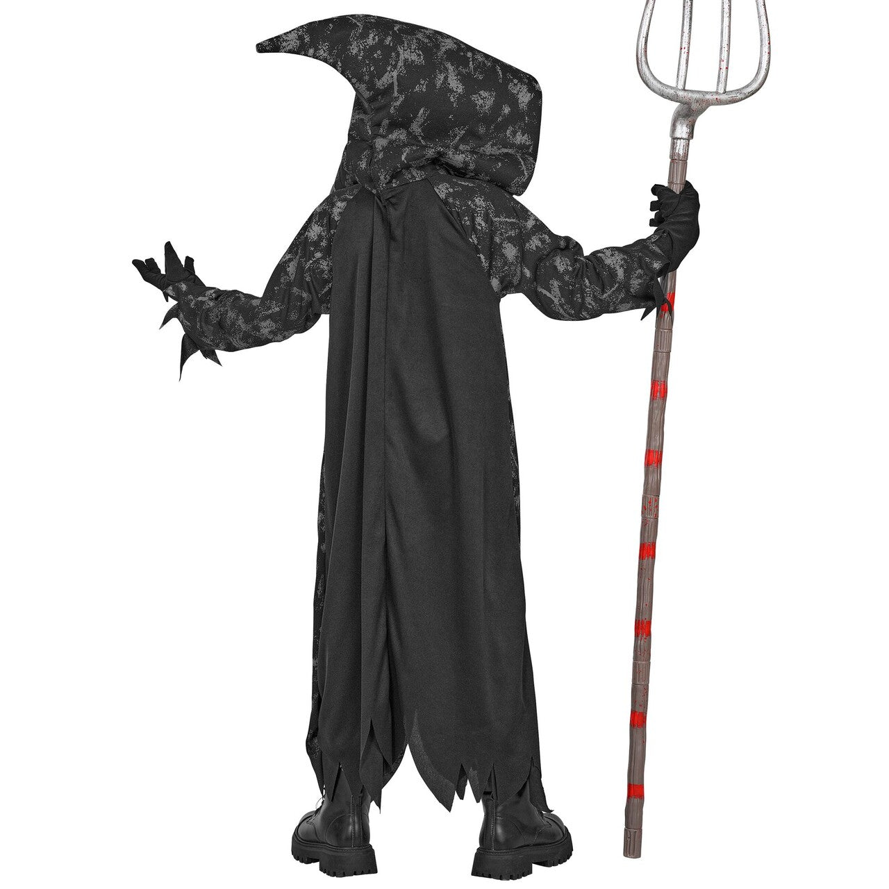 Op deze afbeelding zie je een Kostuums, van het merk Widmann. Pumpkin Reaper Jongen Kostuum