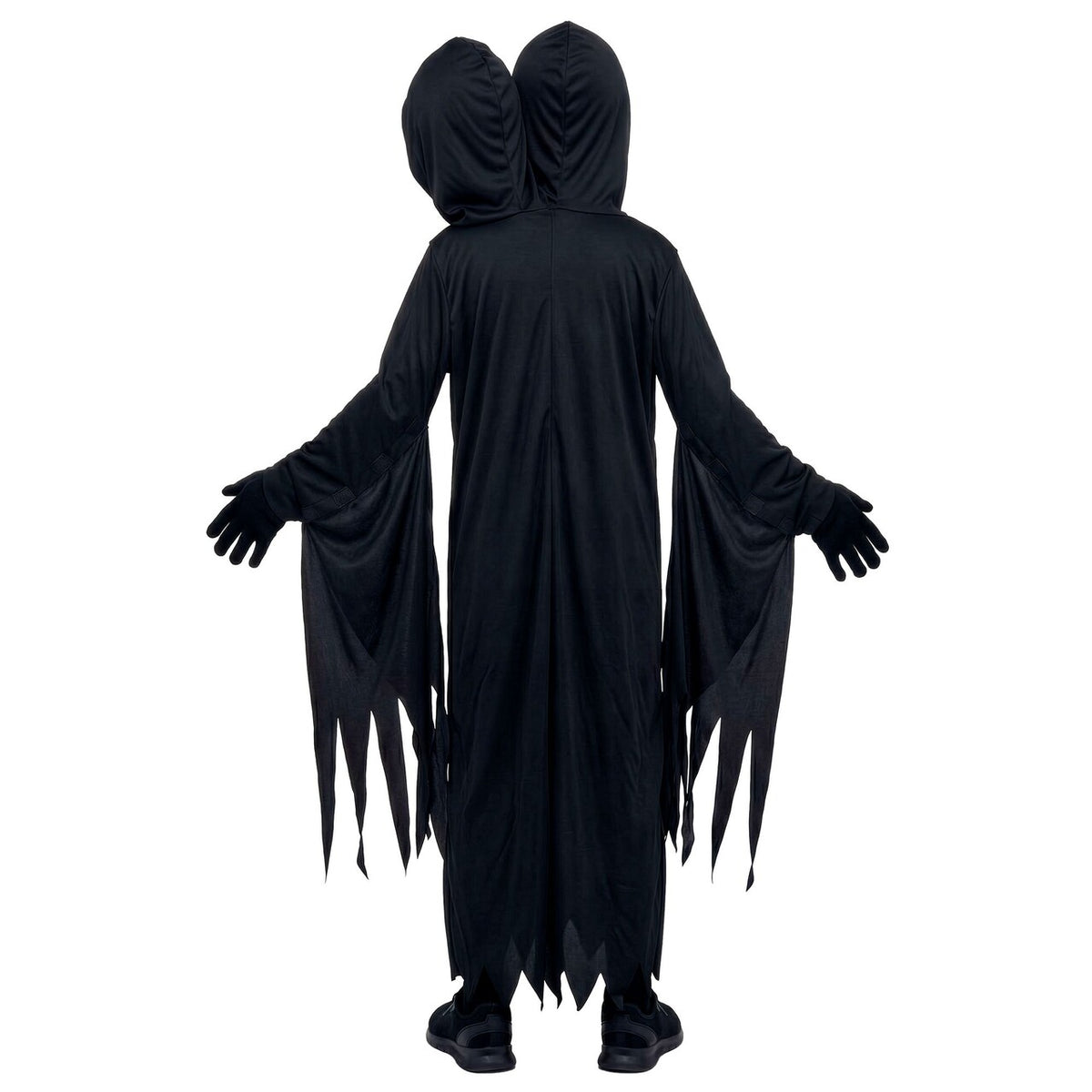 Op deze afbeelding zie je een Kostuums, van het merk Widmann. Halloween Twin Reaper Jongen Kostuum