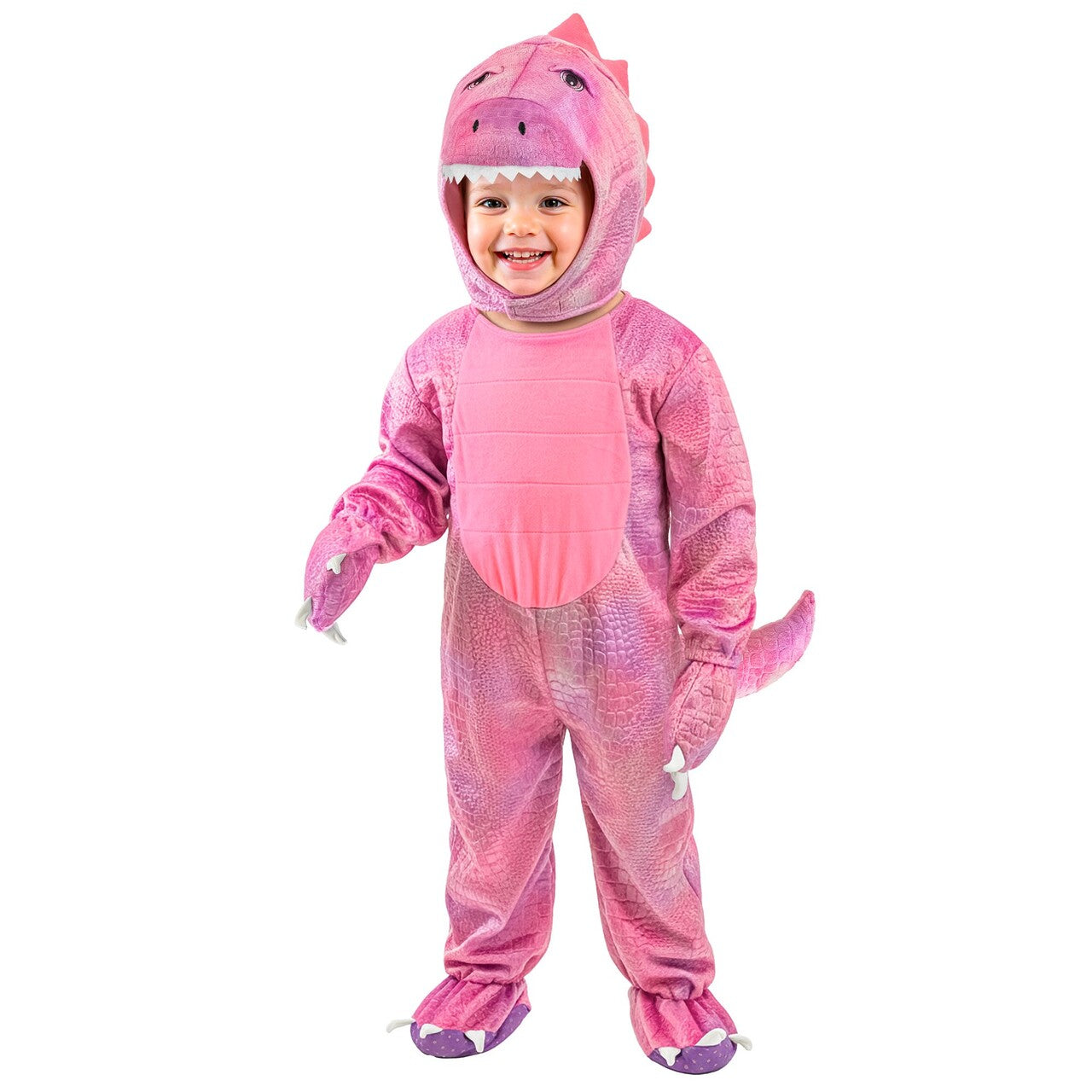 Op deze afbeelding zie je een Kostuums, van het merk Widmann. Dino Diva Meisje Kostuum