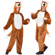 Op deze afbeelding zie je een Kostuums, van het merk Widmann. Fluffy Vos Onesie Kostuum