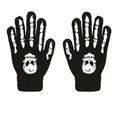 Handschoenen Botten Met Schedel Knokkels