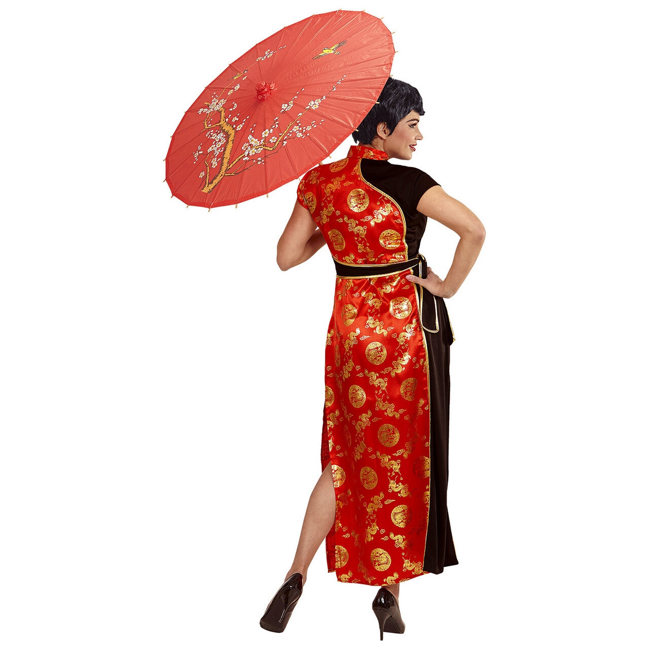 Op deze afbeelding zie je een Kostuums, van het merk Widmann. China Girl Foek Mi Vrouw Kostuum