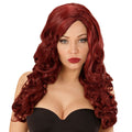 Pruik Rihanna Swinger Bordeaux