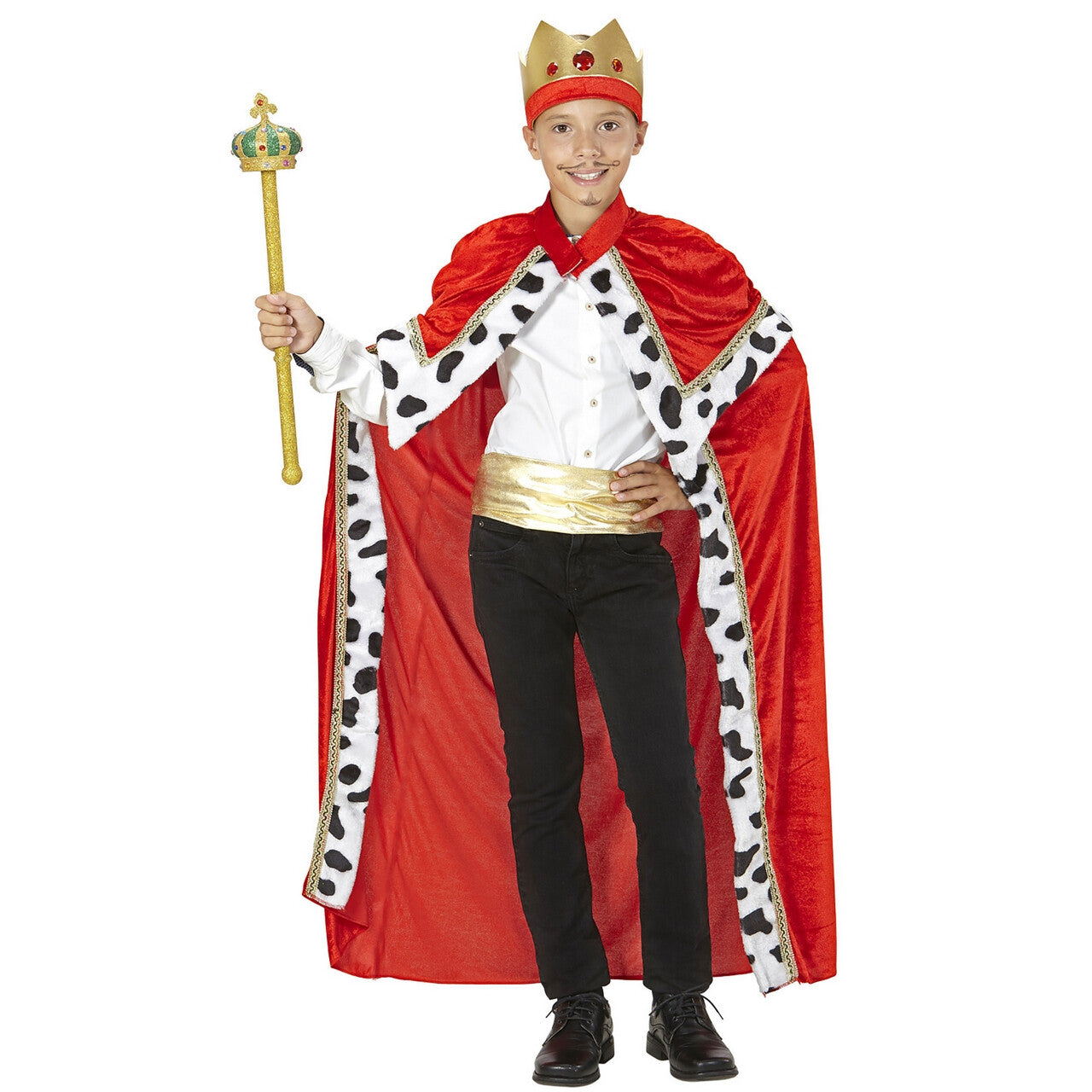 Op deze afbeelding zie je een Kostuums, van het merk Widmann. Koning Midas Jongen Kostuum