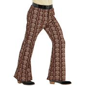 Op deze afbeelding zie je een Kostuums, van het merk Widmann. Groovy Gandalf 70s Heren Broek, Oldschool Man
