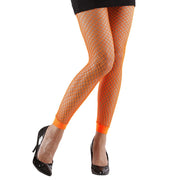 Op deze afbeelding zie je een Kostuums, van het merk Widmann. Basis Visnet Legging Oranje Vrouw