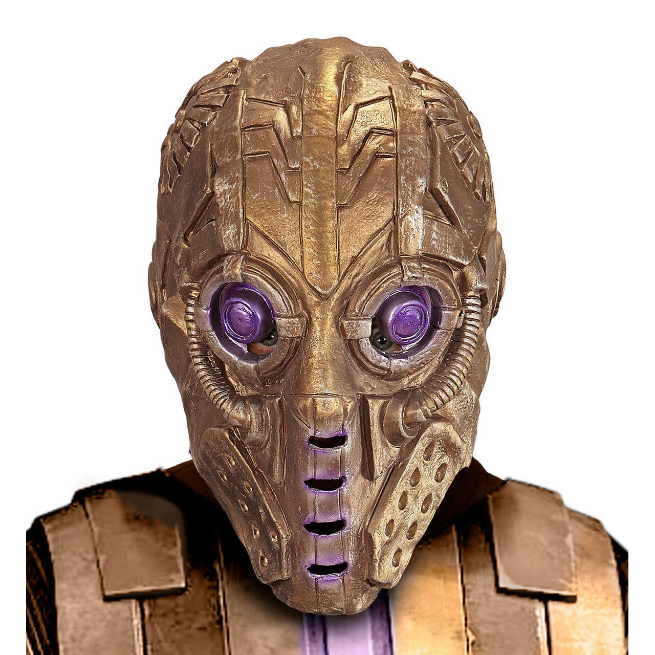Op deze afbeelding zie je een Accessoires, van het merk Widmann. Masker Space Trooper Rochnistu