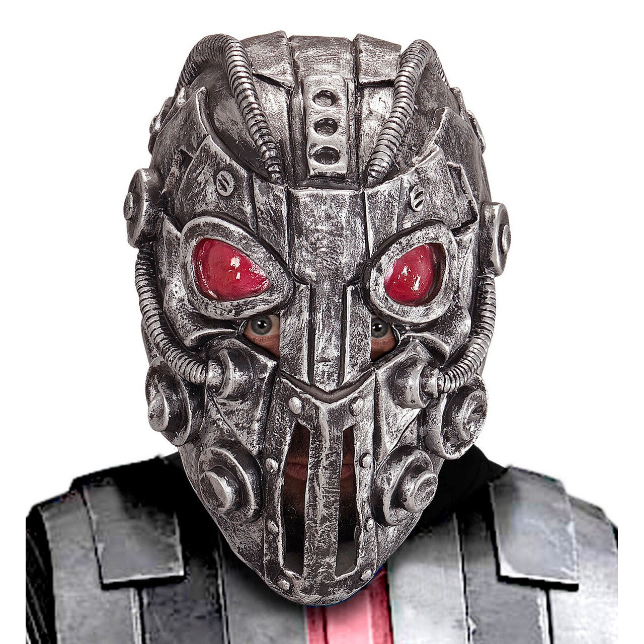 Op deze afbeelding zie je een Accessoires, van het merk Widmann. Masker Space Intruder Kordado