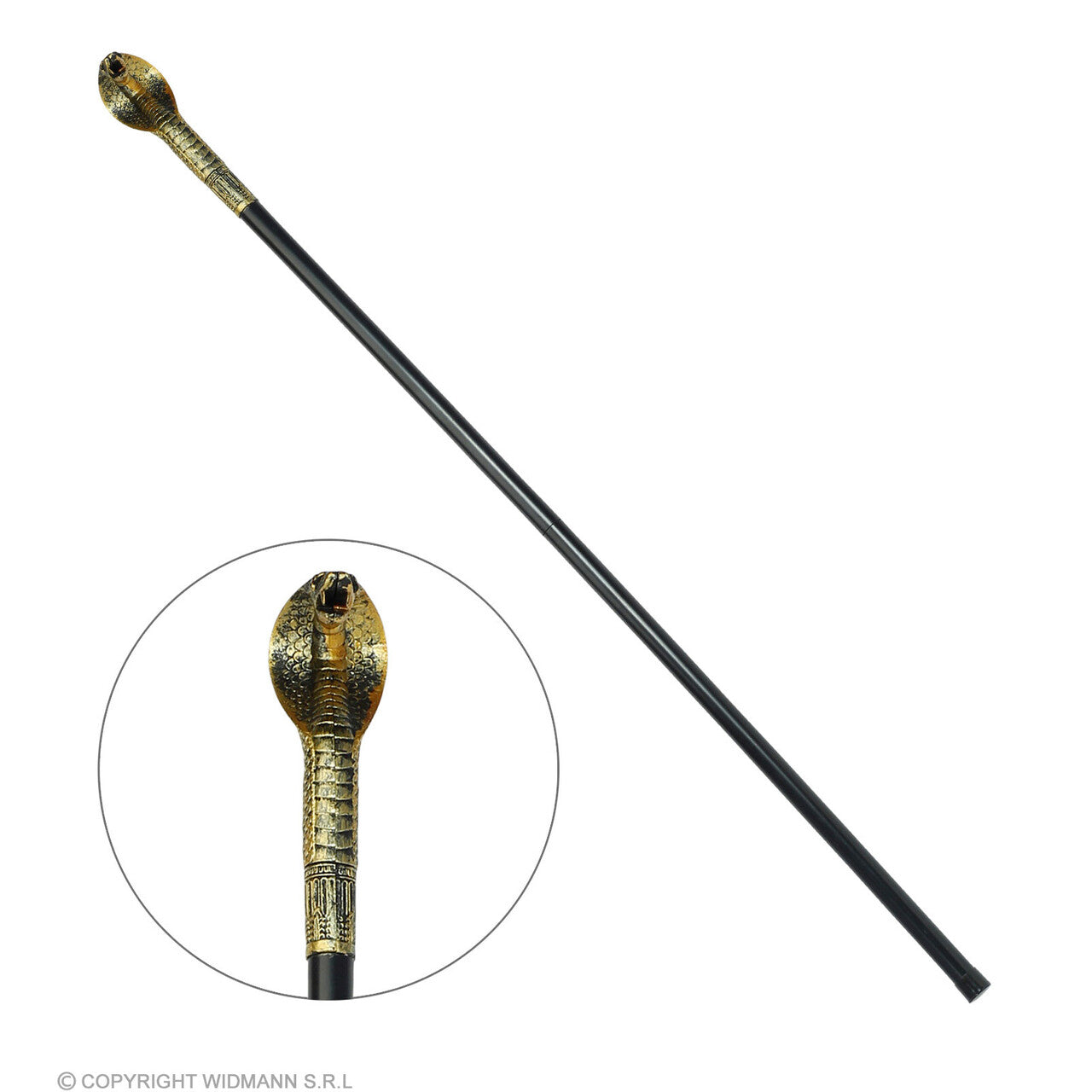 Op deze afbeelding zie je een Accessoires, van het merk Widmann. Scepter Machtige Farao 110 Centimeter