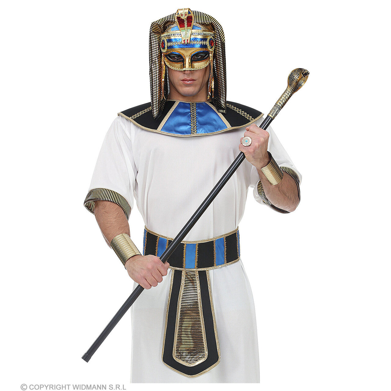 Op deze afbeelding zie je een Accessoires, van het merk Widmann. Scepter Machtige Farao 110 Centimeter