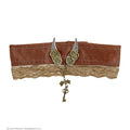 Steampunk Choker Met Raadselachtig Sleuteltje