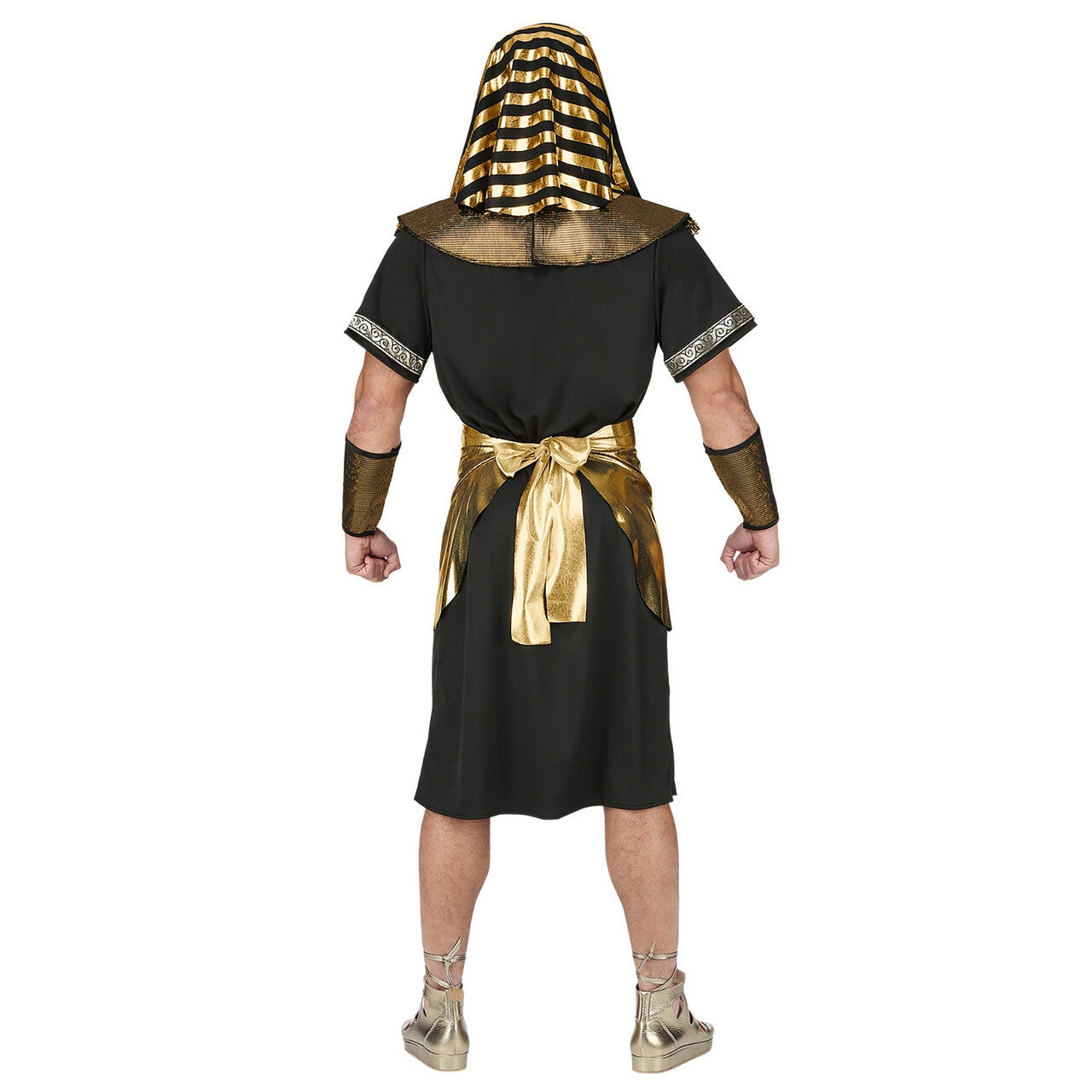 Op deze afbeelding zie je een Kostuums, van het merk Widmann. Man Van Het Grote Huis Farao Egypte Kostuum