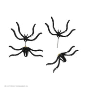 Op deze afbeelding zie je een Accessoires, van het merk Widmann. Spinnen Knopjes Oor Halloween