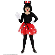 Op deze afbeelding zie je een Kostuums, van het merk Widmann. Minnie De Vriendin Van Mickey Muis Meisje