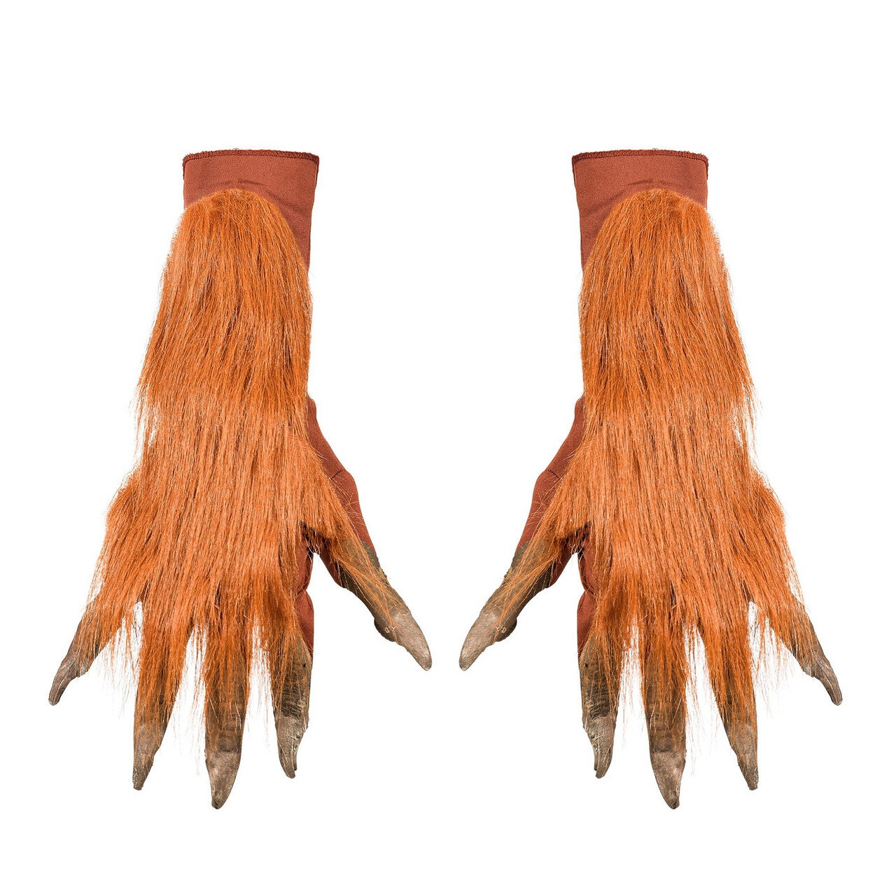 Op deze afbeelding zie je een Accessoires, van het merk Widmann. Horror Handschoenen Weerwolf Met Vacht