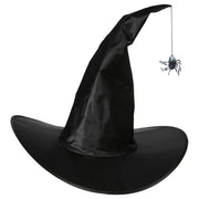 Op deze afbeelding zie je een Accessoires, van het merk Widmann. Heksenhoed Met Bungelende Spin