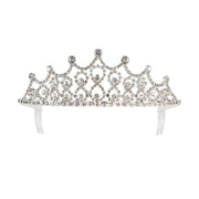 Op deze afbeelding zie je een Accessoires, van het merk Widmann. Koninklijke Tiara Strass Steentjes Amalia