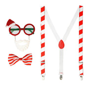 Op deze afbeelding zie je een Accessoires, van het merk Widmann. Grappige Zuurstok Kerstman Set