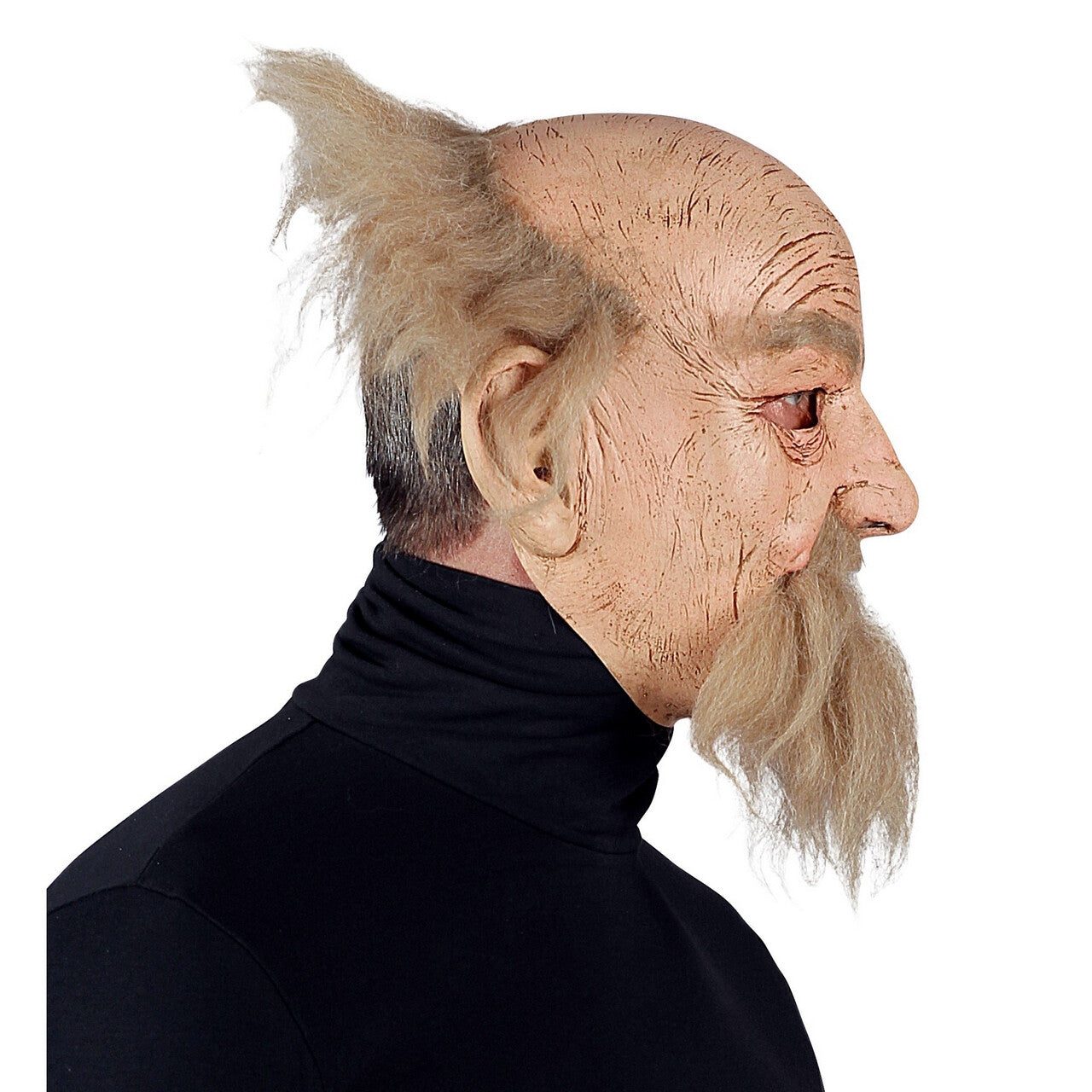 Op deze afbeelding zie je een Accessoires, van het merk Widmann. Masker Wijze Tovenaar Met Baard