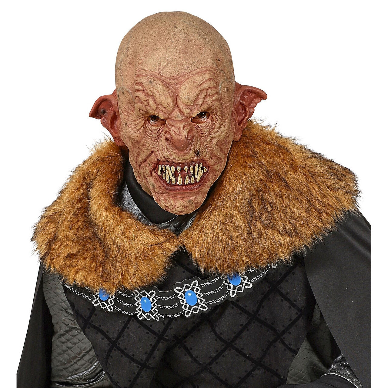 Op deze afbeelding zie je een Accessoires, van het merk Widmann. Masker Puntoor Zombie Met Nek En Borst