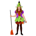 Akelig Giechelende Toverkol Halloween Meisje Kostuum