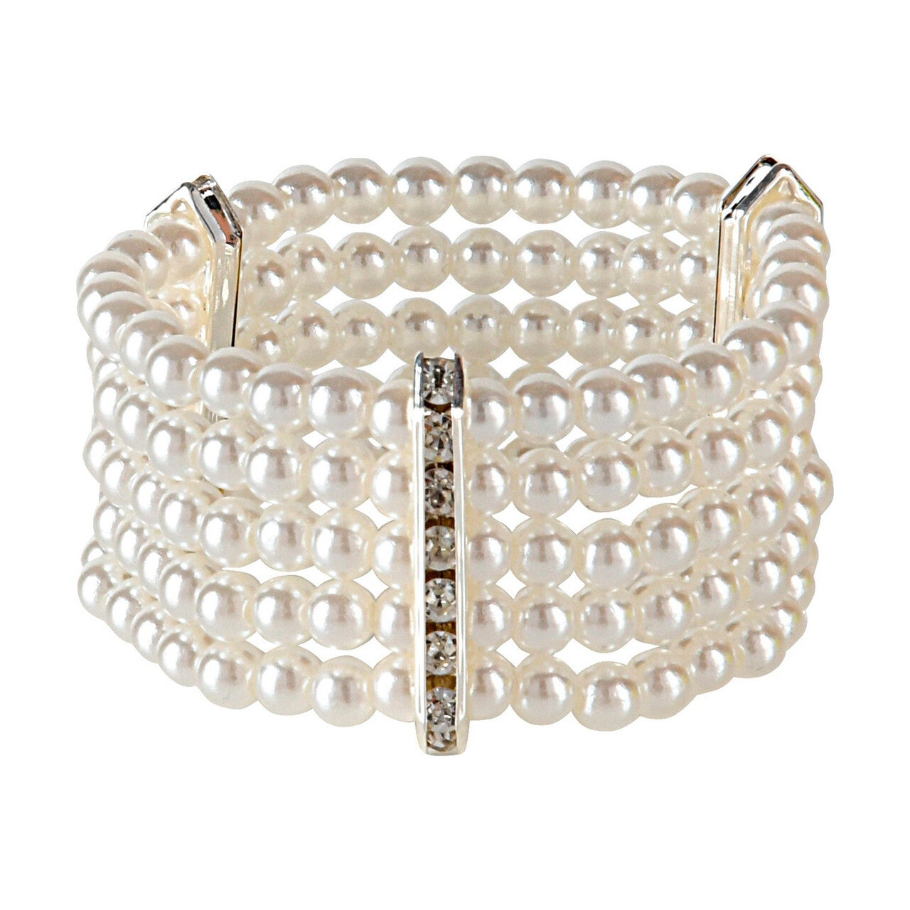 Op deze afbeelding zie je een Accessoires, van het merk Widmann. Armband Filmster Honderd Parels