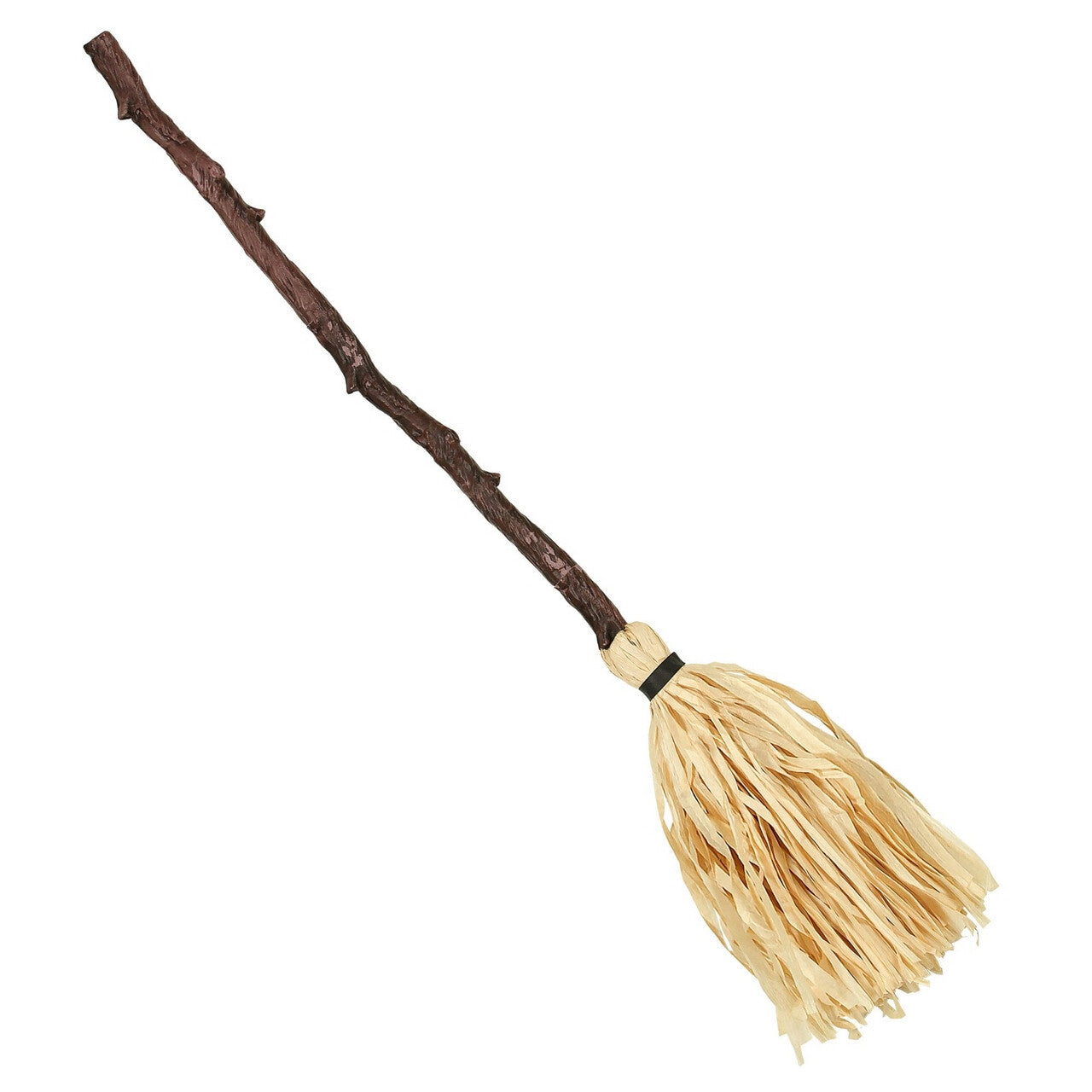 Op deze afbeelding zie je een Accessoires, van het merk Widmann. Heksenbezem In 3 Delen 125 Centimeter