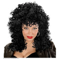Rock Chick Jaren 80 Pruik Zwart Slashy Sassy