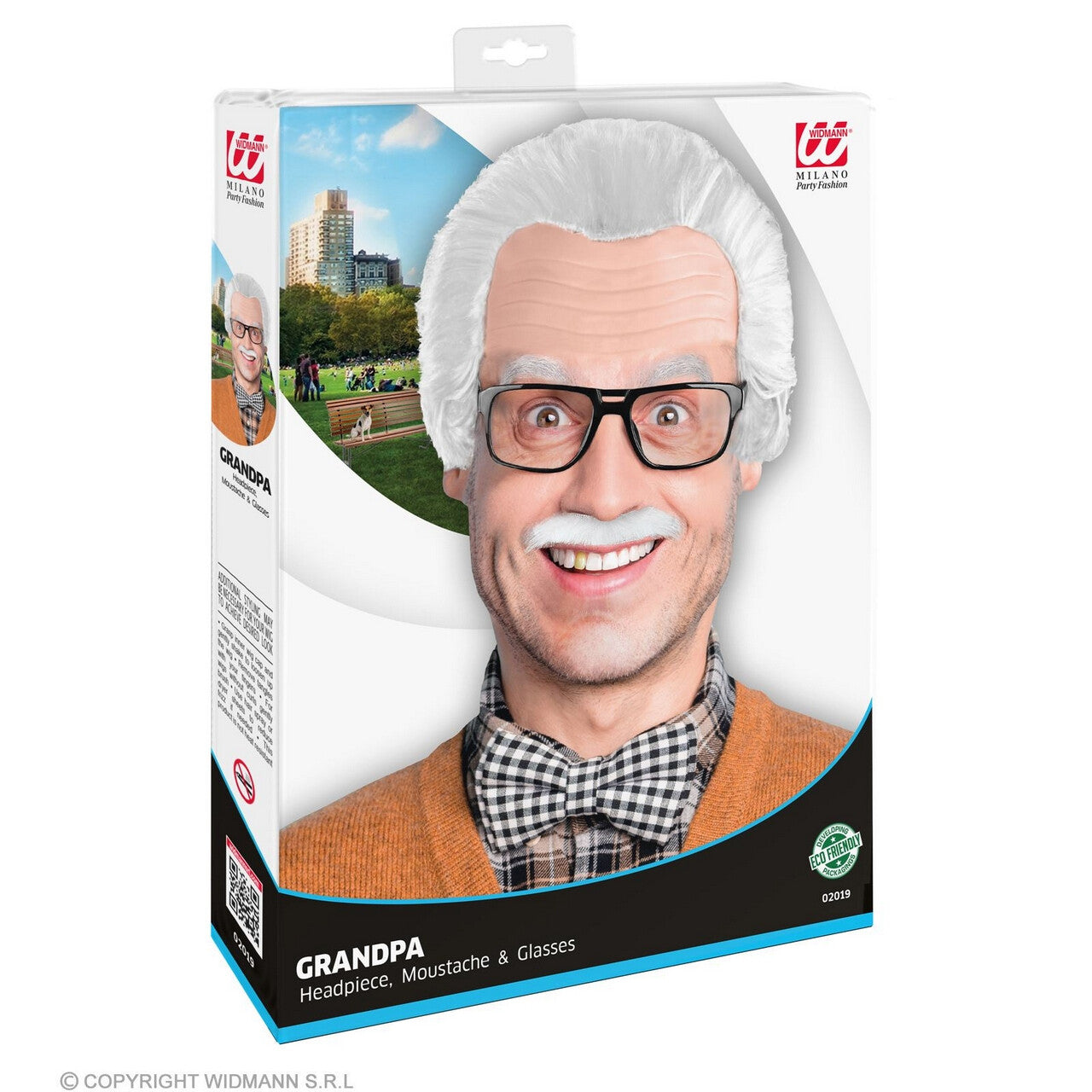 Op deze afbeelding zie je een Accessoires, van het merk Widmann. Opa Klaas Set