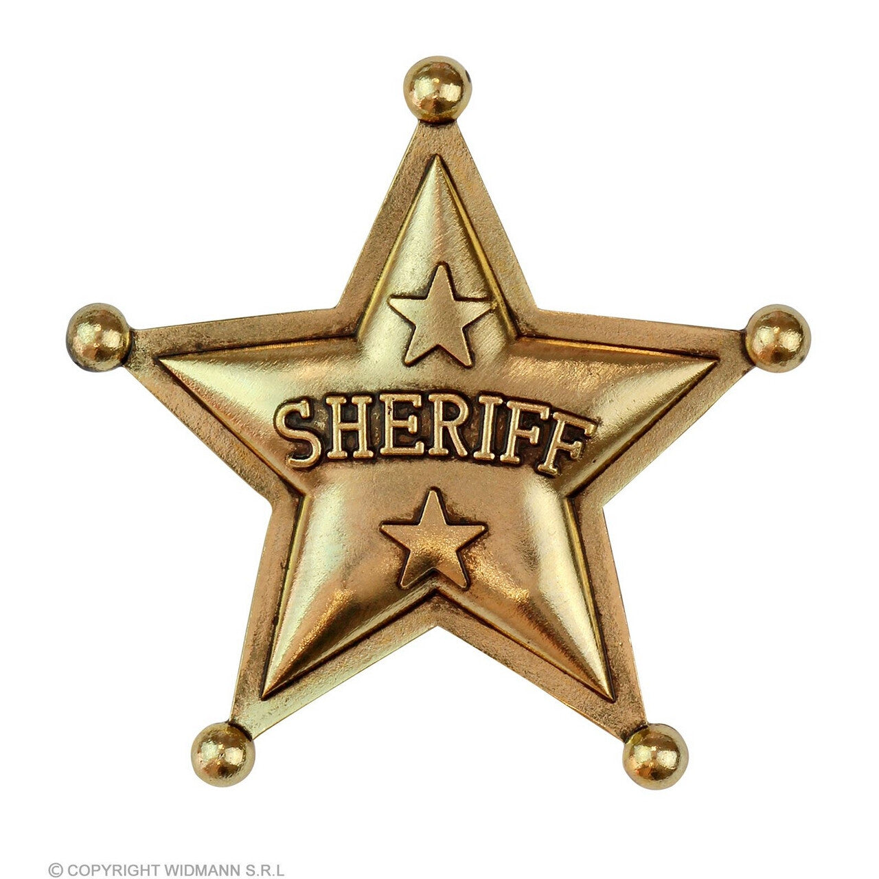 Op deze afbeelding zie je een Accessoires, van het merk Widmann. Nieuwe Sheriff Van De Stad Ster