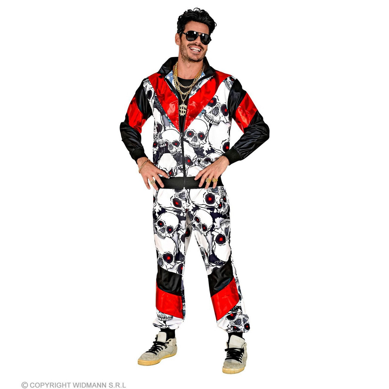 Op deze afbeelding zie je een Kostuums, van het merk Widmann. Extreme Sporter Botte Harry Kostuum