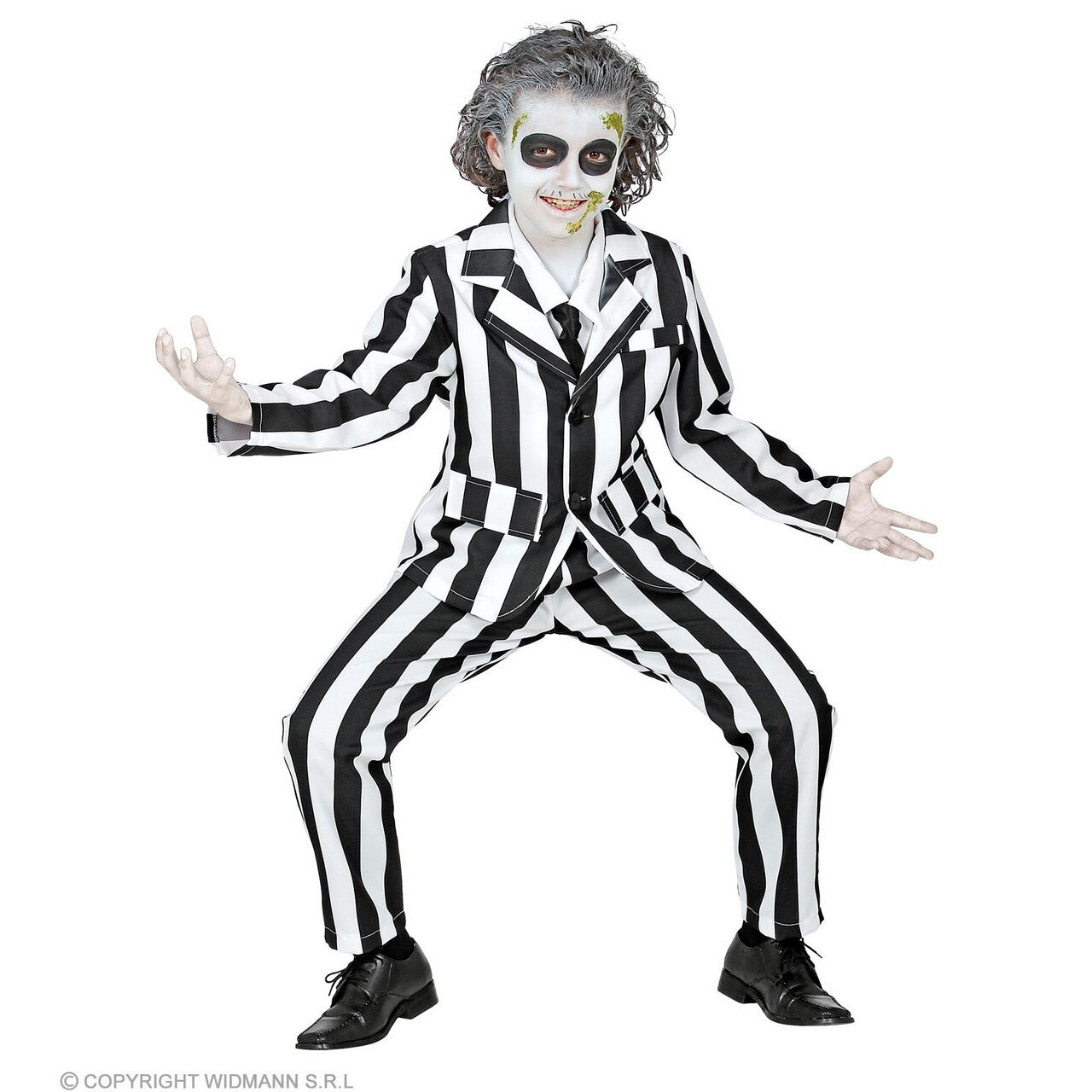 Op deze afbeelding zie je een Kostuums, van het merk Widmann. Eregast Van Het Spookgala Jongen Kostuum
