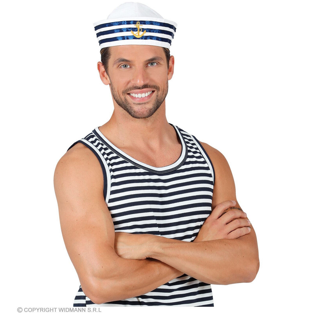 Op deze afbeelding zie je een Accessoires, van het merk Widmann. Pet Matroos George